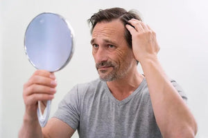 What is the role of vitamins and minerals in hair loss?
