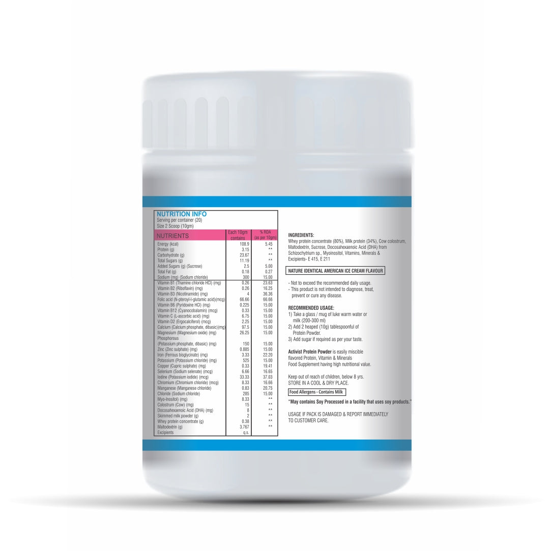 activist protein powder 2