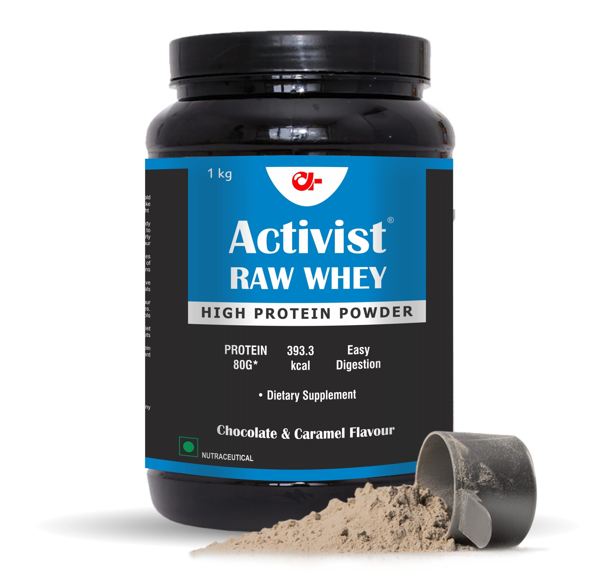 activist raw whey high protein powder 3