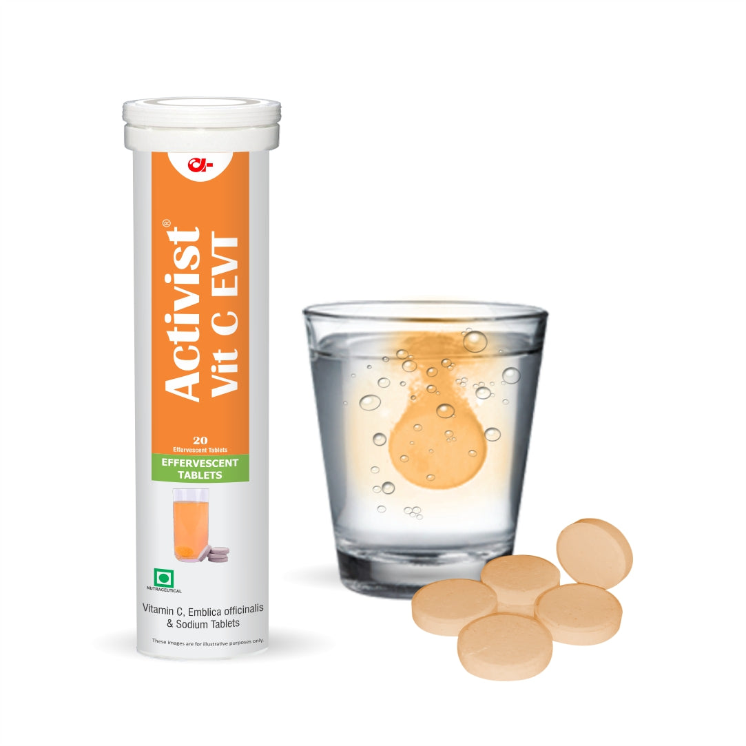 activist vit c evt effervescent tablets
