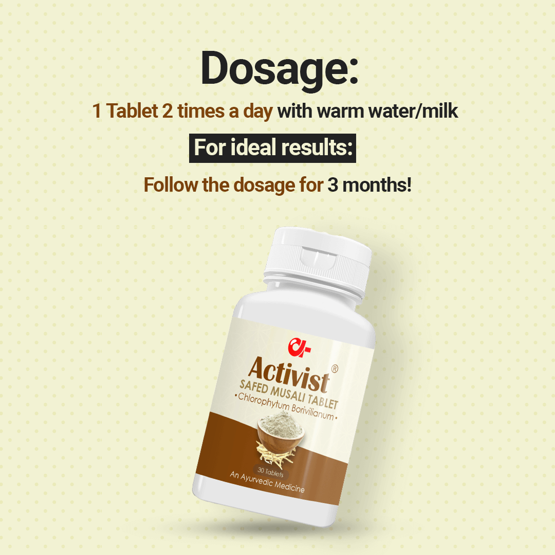 activist safed musali tablets 5