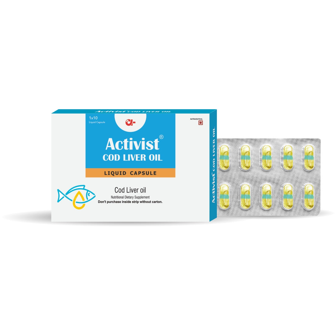activist cod liver oil capsules