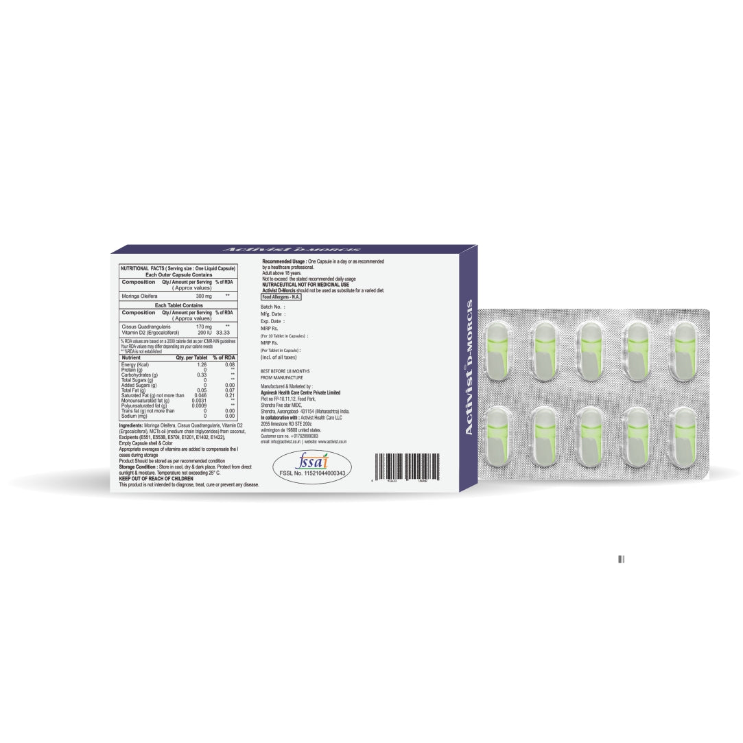 activist d morcis capsules 2