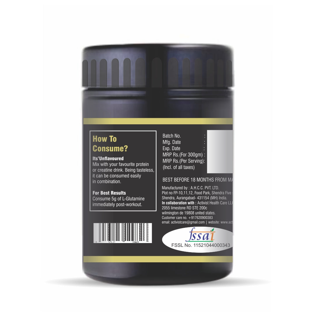 activist glutamine powder2