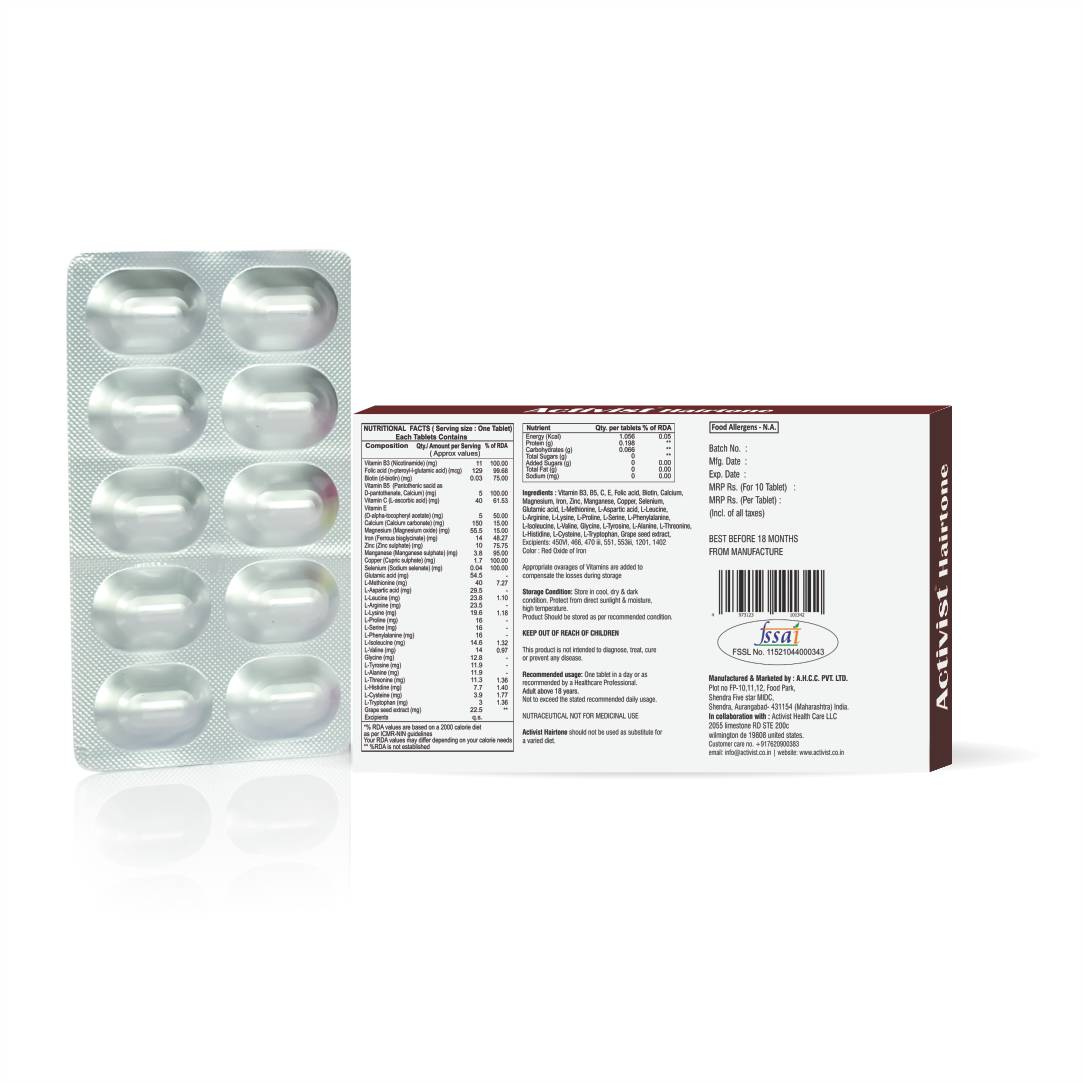 activist hairtone tablets1