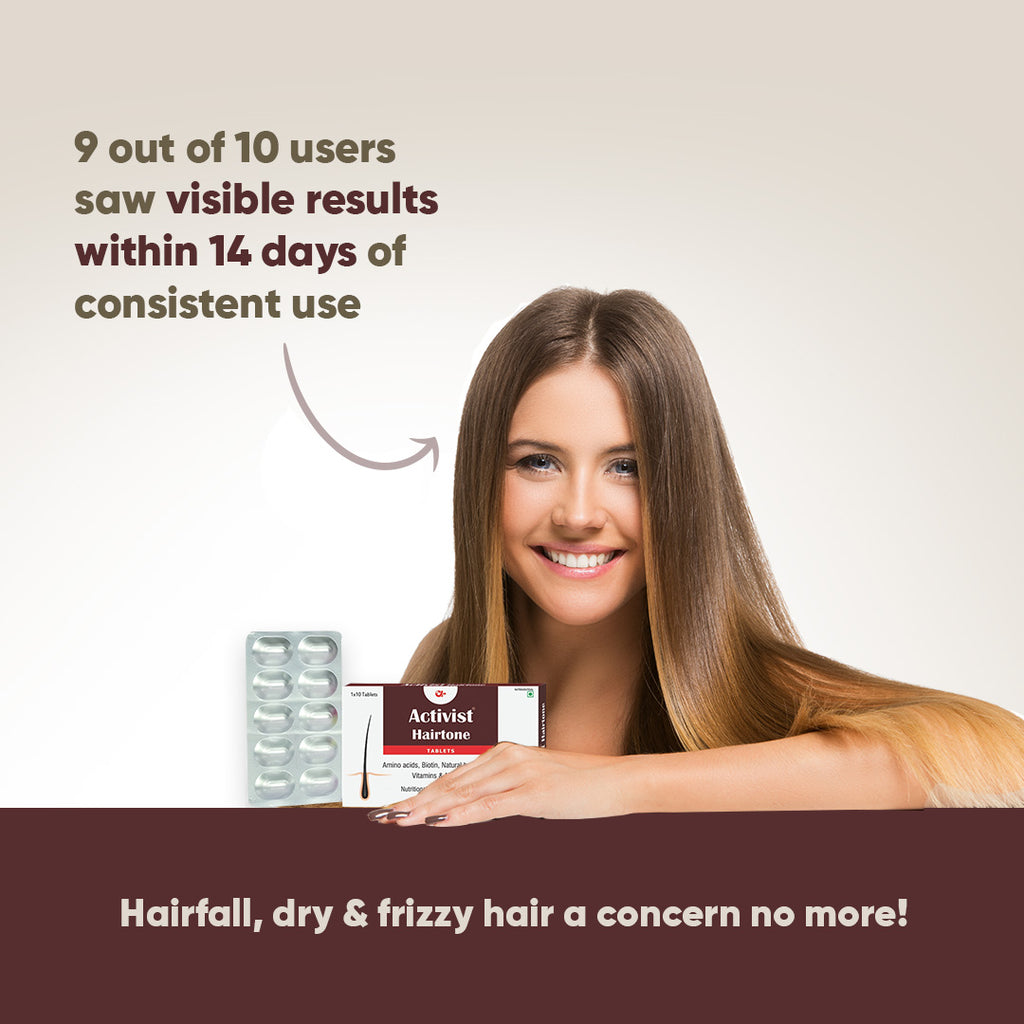 Hairtone Tablets Hair Growth Tablets Activist