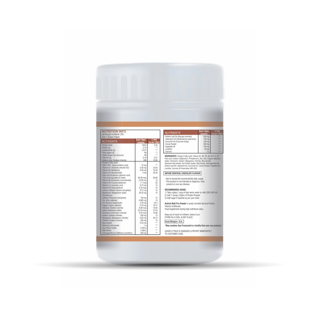 activist maltpro protein powder 2