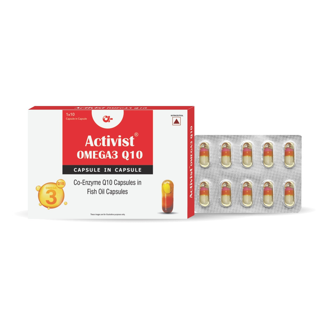 activist omega3 q10 capsules