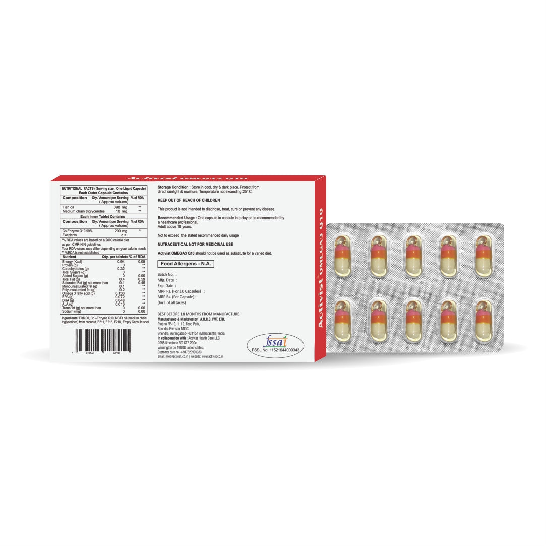 activist omega3 q10 capsules 2